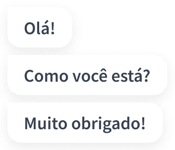 Mensagens do aplicativo Sonoris